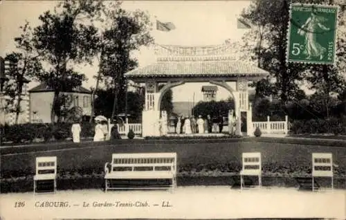 CPA Cabourg Calvados, Garden-Tennis-Club