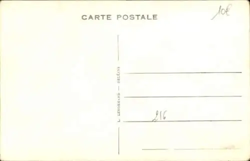 Ak Saclas Essonne, Grande Rue, Hôtel du Progrès