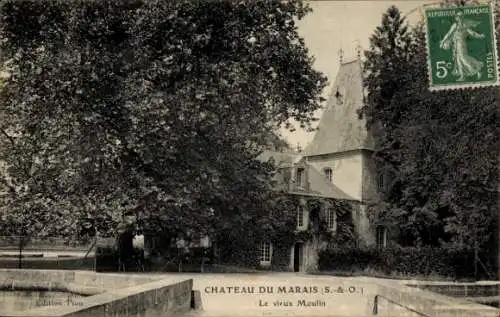 CPA Marais Essonne, Le vieux Moulin, Chateau du Marais