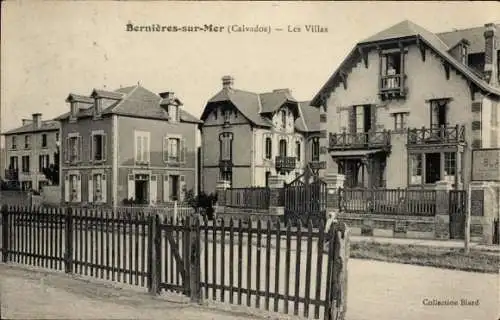 CPA Bernières sur Mer Calvados, Villas