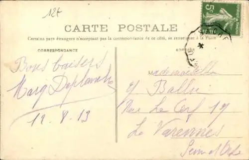 CPA Bernières sur Mer Calvados, Villas