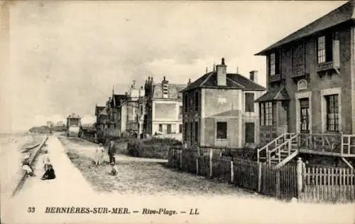 CPA Bernières sur Mer Calvados, Rive-Plage