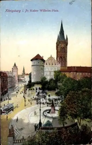 Ak Kaliningrad Königsberg Ostpreußen, Kaiser Wilhelm Platz