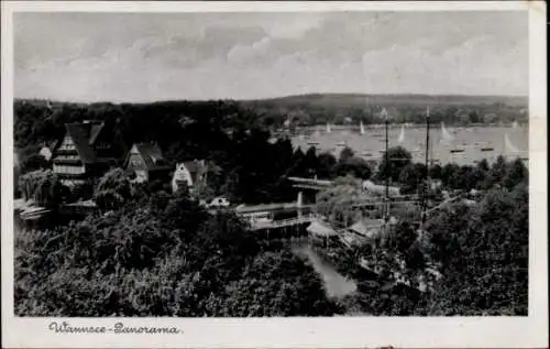 Ak Berlin Zehlendorf Wannsee, Panorama