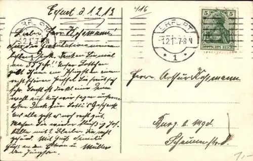 Ak Weimar in Thüringen, Goehtes Gartenhaus, Portrait