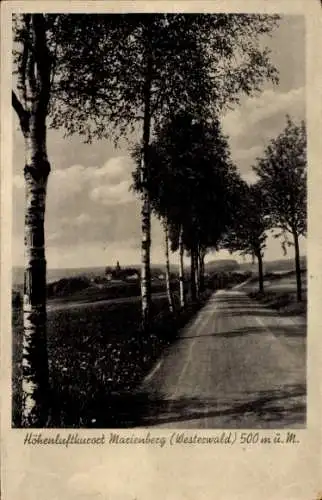 Ak Bad Marienberg im Westerwald, Straße