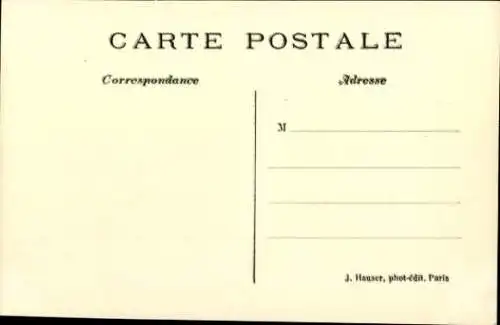 CPA Aviation, Biplan Voisin pilote par Raoul de Vallieres