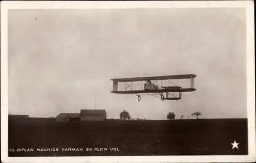 CPA Aviation, Biplan Maurice Farman