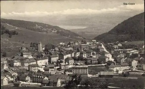 CPA Sainte-Croix Canton de Vaud, Vue générale
