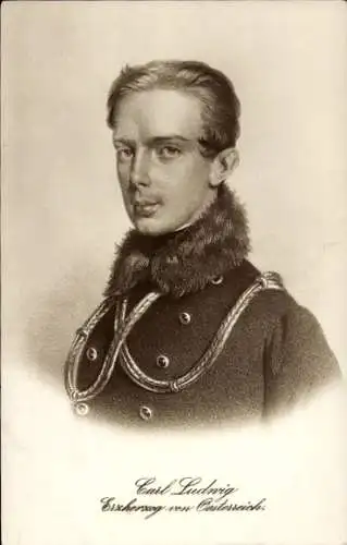Ak Carl Ludwig, Erzherzog von Österreich