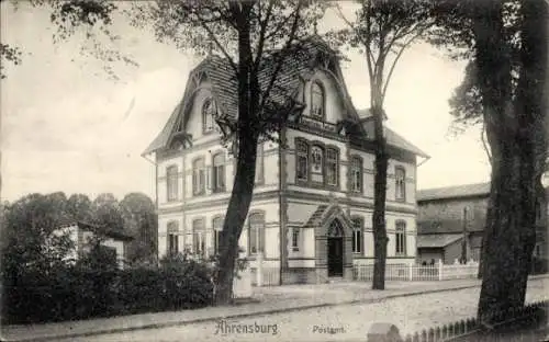 Ak Ahrensburg in Holstein, Postamt