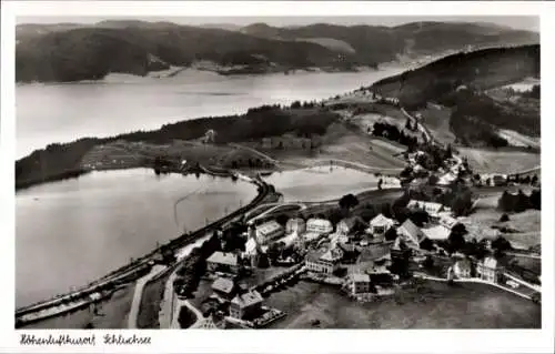 Ak Schluchsee im Schwarzwald, Fliegeraufnahme