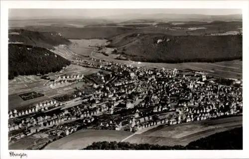 Ak Ebingen Albstadt in Württemberg, Fliegeraufnahme