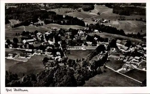 Ak Bad Heilbrunn in Oberbayern, Fliegeraufnahme