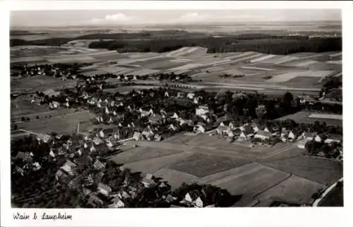 Ak Wain in Württemberg, Fliegeraufnahme