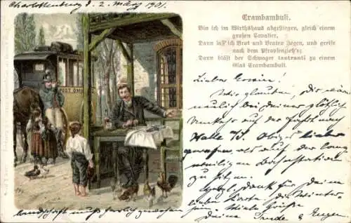 Studentika Litho Crambambuli, Student