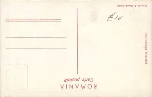 Ak Prinzessin Elisabeth von Rumänien, Portrait, Profil von links