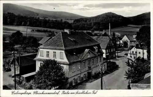 Ak Kamionki Steinkunzendorf Schlesien, Eulengebirge, Partie am friedlichen Tal