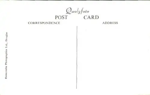 Ak Motorradrennfahrer M. Duff, Motorrennsport