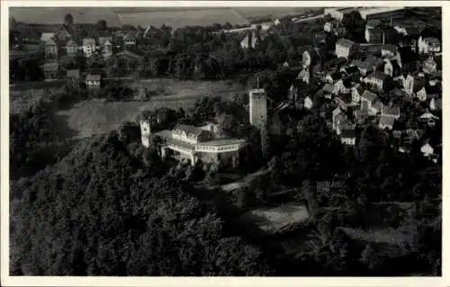 Ak Blankenstein an der Ruhr Hattingen, Fliegeraufnahme