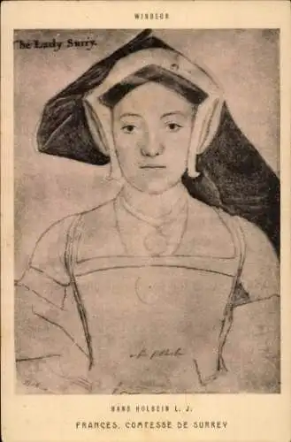 Künstler PC Holbein, H., Lady Surrey