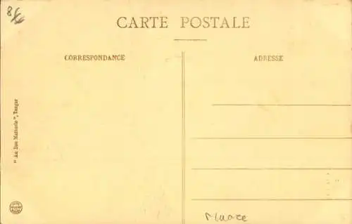 CPA Tanger Maroc, En chemin