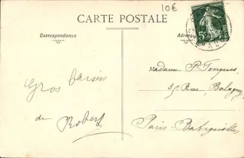 Ak Cabourg Calvados, La Chimere et l'Entree des Jardins