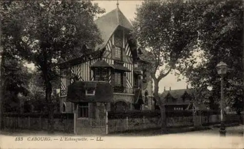 CPA Cabourg Calvados, Echauguette