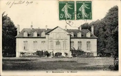 CPA Bernières sur Mer Calvados, Manoir