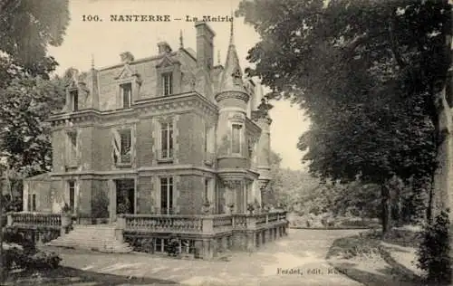 Ak Nanterre Hauts de Seine, La Mairie