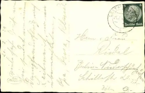 Ak Litoměřice Leitmeritz Region Aussig, Kirche