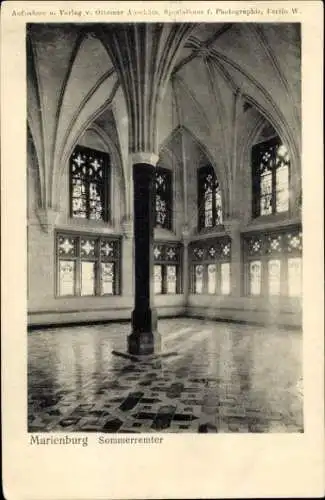 Ak Malbork Marienburg Westpreußen, Sommerremter