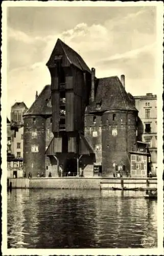Ak Gdańsk Danzig, Krantor