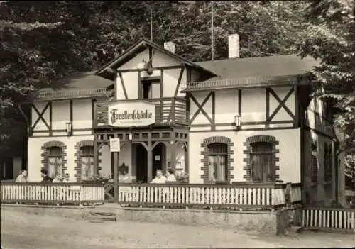 Ak Liegau Augustusbad Radeberg in Sachsen, Forellenschänke