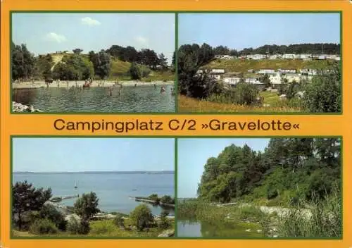 Ak Meesiger Mecklenburg Vorpommern, Campingplatz C2 Gravelotte