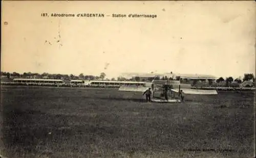 CPA Aerodrome d'Argentan, Station d'atterrissage