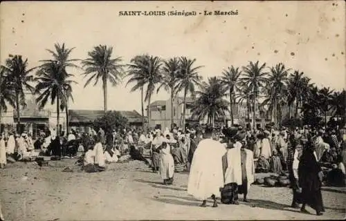 Ak Saint Louis Senegal, Le Marche
