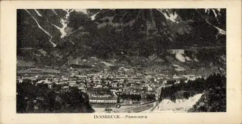 Ak Innsbruck Tirol, Patscherkofel, Panoramaansicht von  Berge im Hintergrund