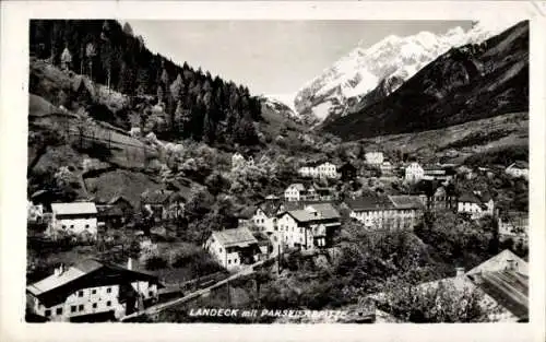 Ak Landeck in Tirol, Gesamtansicht, Parseierspitze