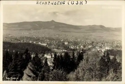 Ak Liberec Reichenberg in Böhmen, Gesamtansicht