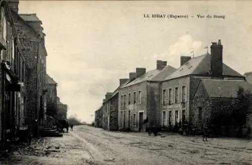 CPA Le Ribay Mayenne, Vue du Bourg