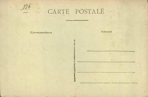 CPA Le Ribay Mayenne, Vue du Bourg