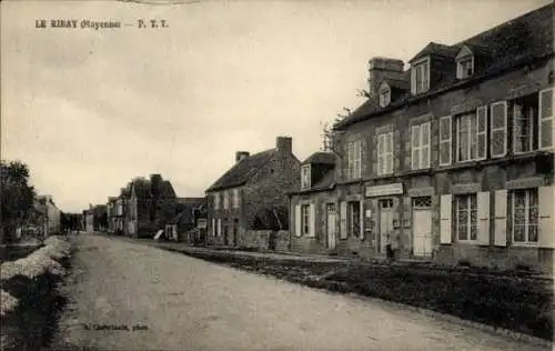 CPA Le Ribay Mayenne, Vue du Rue