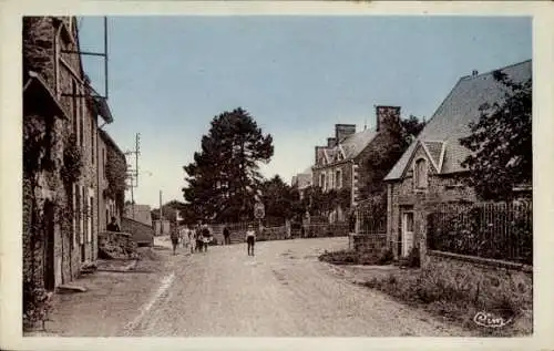 CPA Dragey Manche, Route de Granville