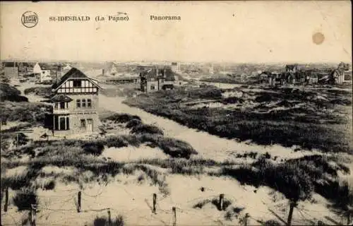 CPA Saint Idesbald Koksijde Coxyde Bains Flandre occidentale, Panorama