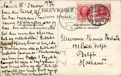 Foto Ak Kopenhagen, Wohnhaus, Geschäft, Anwohner