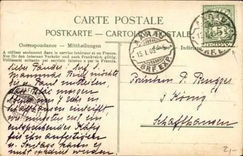 Ak Aarau Kanton Aargau Schweiz, Gesamtansicht
