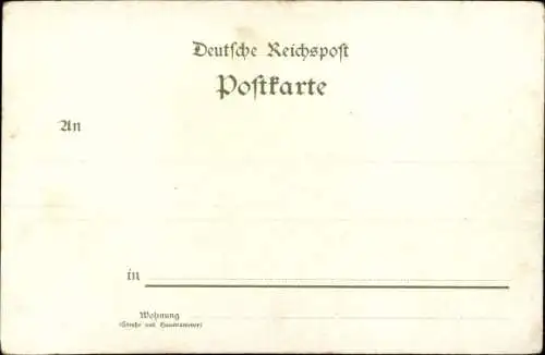 Litho Fritz Triddelfitz, Fritz Reuter, Ut mine Stromtid