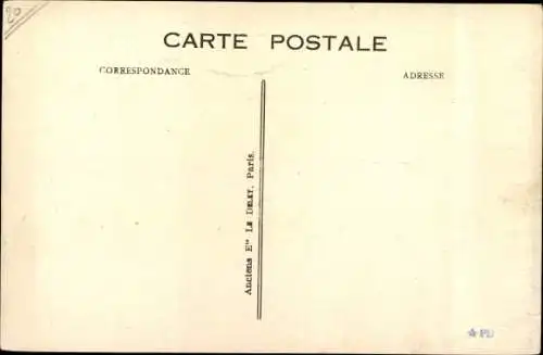 Ak Paquebot Paris, CGT French Line, Salon des 1eres Classes