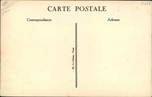 Ak Paquebot Paris, CGT French Line, La Grande descente